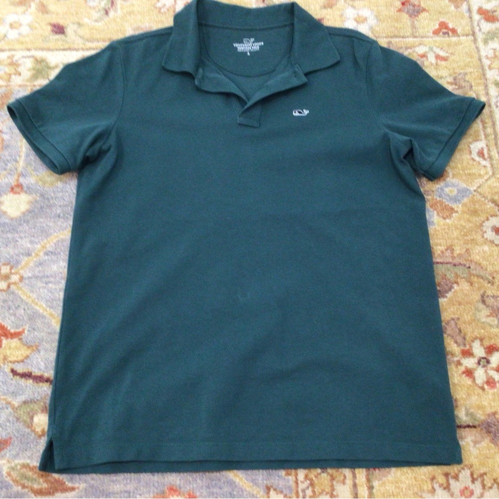 Vineyard Vines Dark Green Polo Shirt